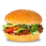 Beef Burger Shawarma With Cheese